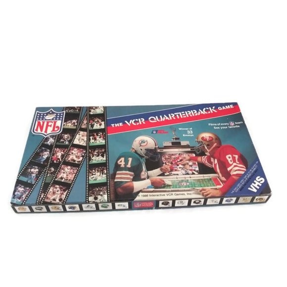 Interactive VCR Games Games Vintage Nfl The Vcr Quarterback Game